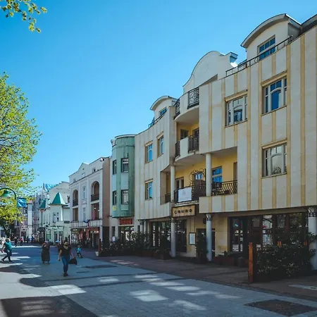 Apartament Monte Cassino, 3 Gracje, Balkon Sopot